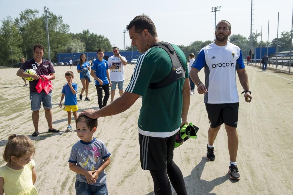 Entrenamiento del Real Oviedo