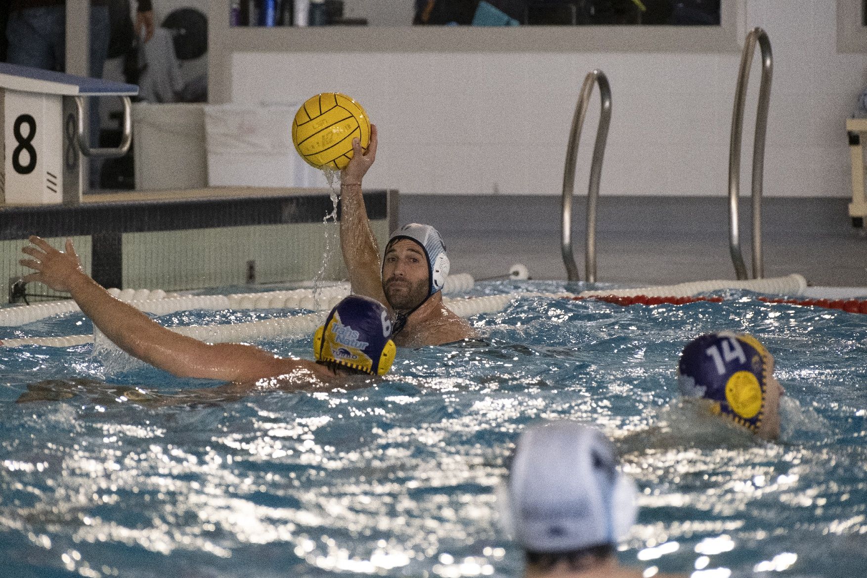 Imatges del partit de waterpolo CN Manresa-CWP Sant Adrià