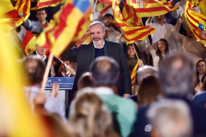 Los candidatos a la presidencia de Aragón