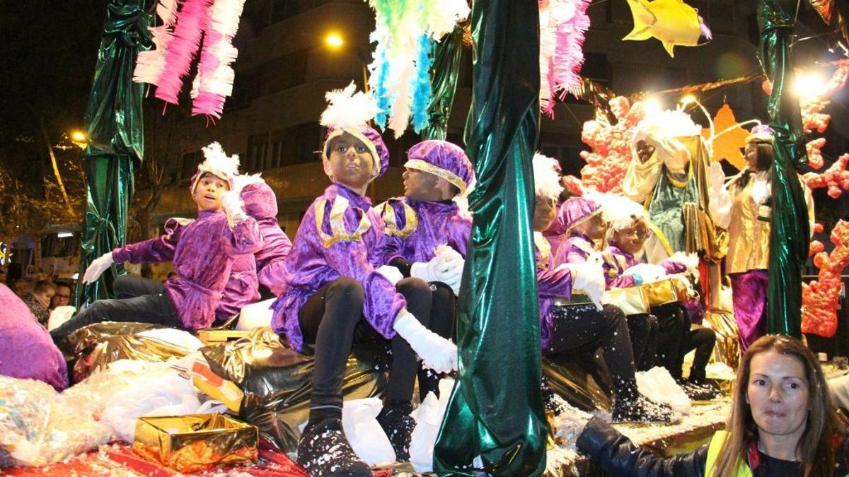 La Cabalgata de Reyes de la Marina en Barcelona, en una imagen de archivo