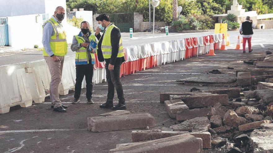 El acceso sur al casco urbano estará en obras para su mejora durante cinco meses