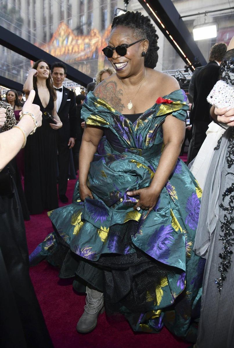 Whoopi Goldberg con un poco de todo (mal)