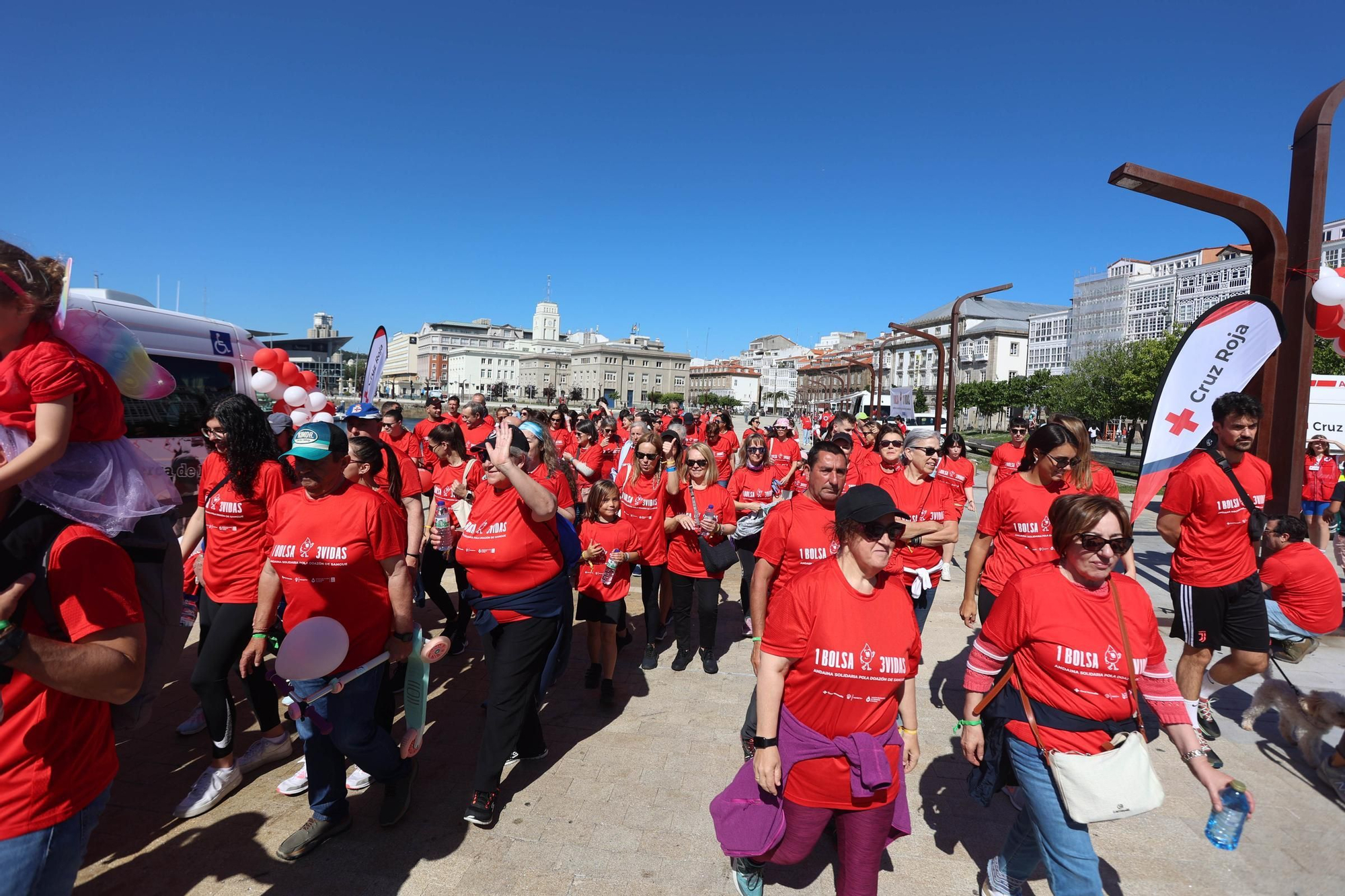 I Andaina Solidaria de Cruz Roja por la donación de sangre
