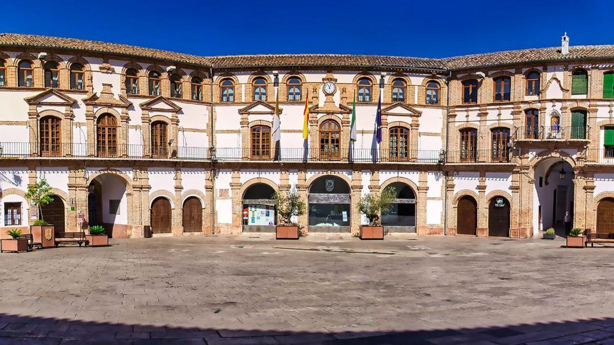 Plaza de Ochavada, en Archidona.