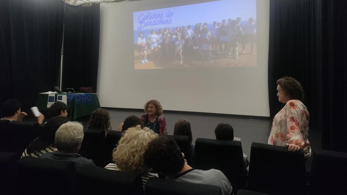 Un momento de la presentación.