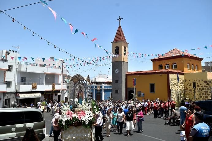 PROCESION VIRGEN DE LAS NIEVES. LOMO MAGULLO