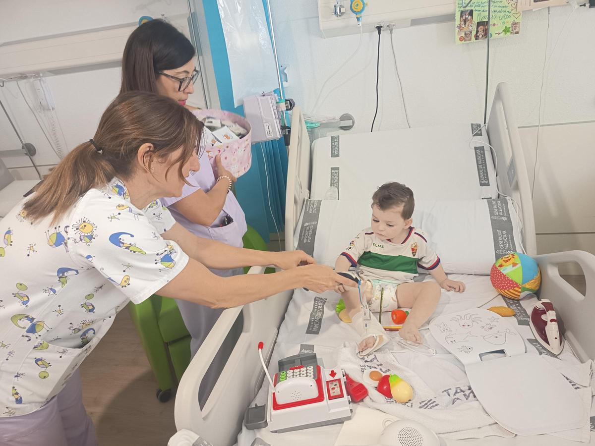La jornada del Niño Hospitalizado sirvió para destacar la importancia de humanizar la atención sanitaria