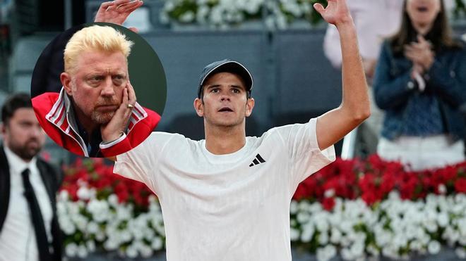 Boris Bekcer, leyenda del tenis, alucina con Jódar: "Me recuerda a Sinner"