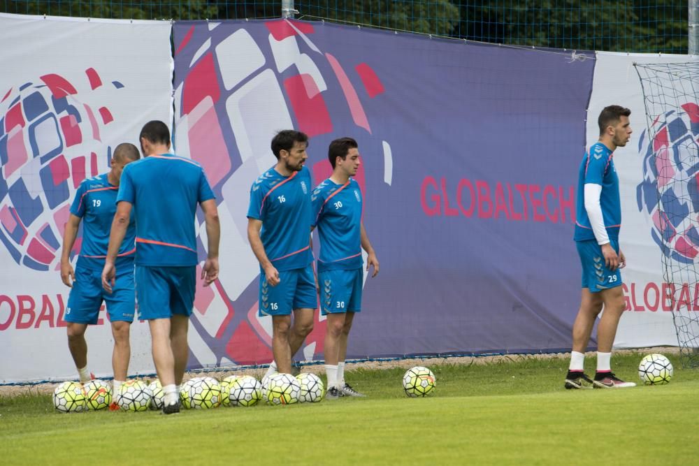 Entrenamiento del Real Oviedo