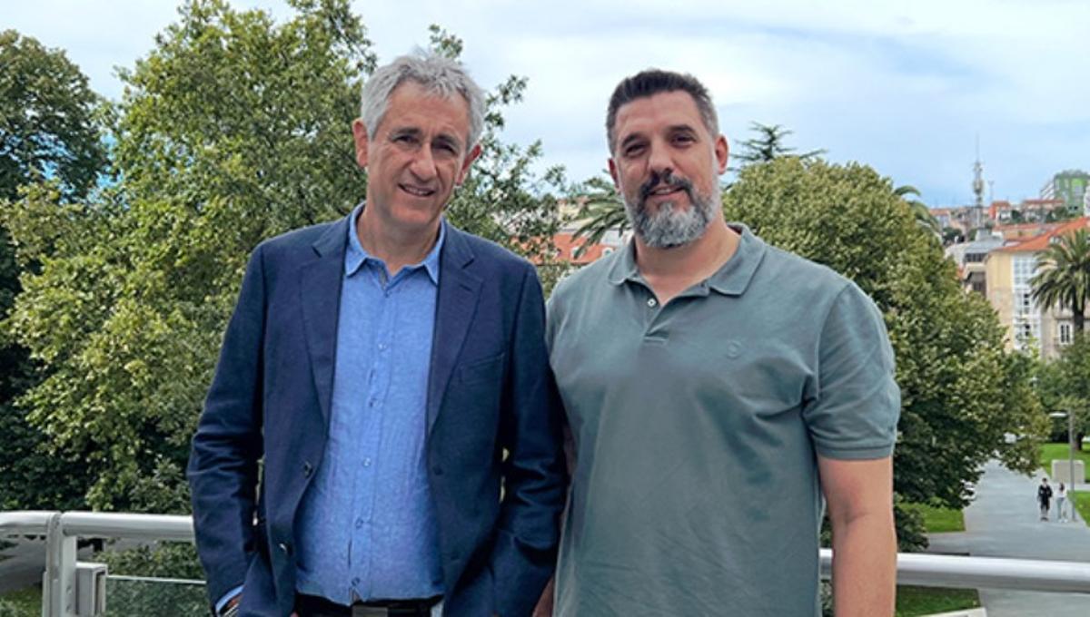 Josep M. Serra Grabulosa (izquierda), junto a Sergi Grau.