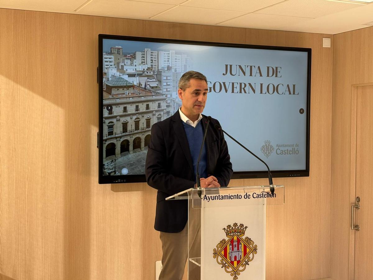 Antonio Ortolá, portavoz adjunto del equipo de gobierno y portavoz del grupo municipal de Vox, este martes.