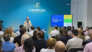 Marino Alduán defiende en Las Palmas de Gran Canaria un nacionalismo “vigente” entre jóvenes y pide mas canariedad ante la crisis global