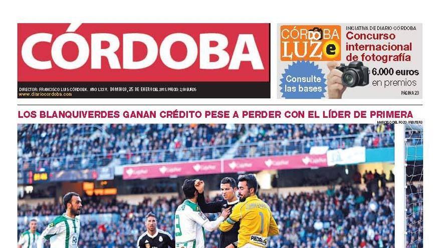 La portada de CÓRDOBA