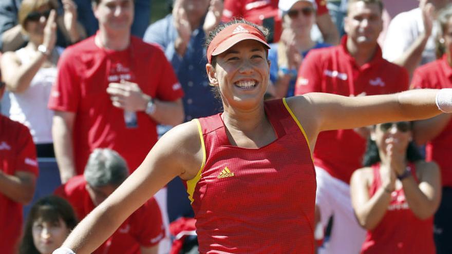 Garbiñe Muguruza ha dado el triunfo a España.