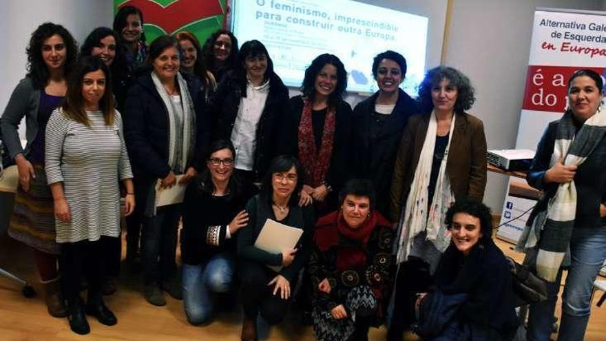 Jornadas de feminismo en el Centro Cívico de A Ponte. // FdV