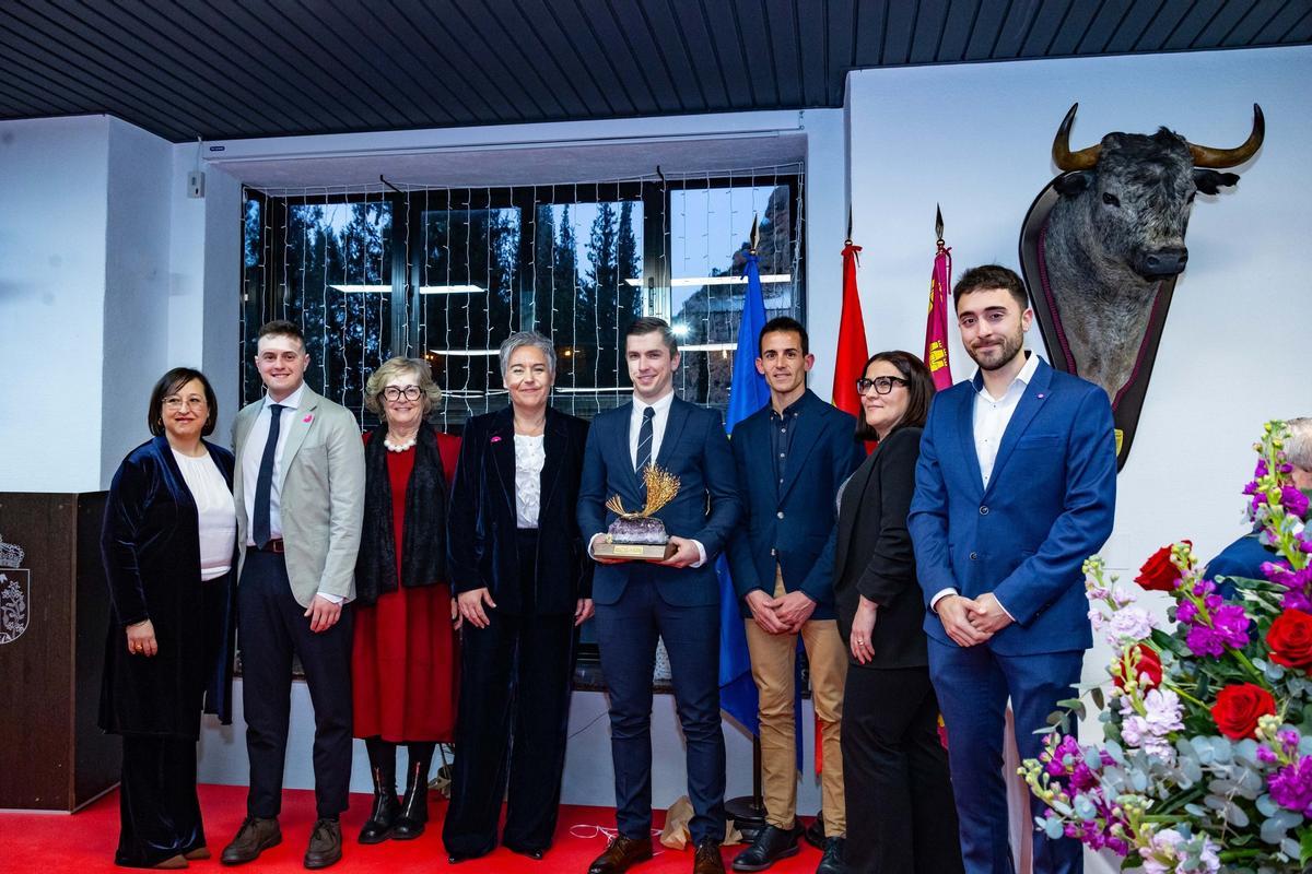 Entrega del trofeo 'Espiga de oro'