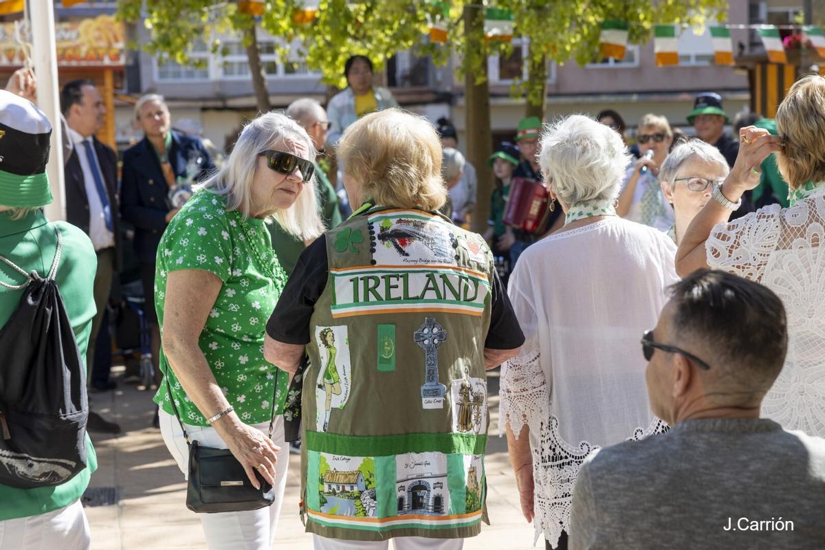 Celebración del día de San Patricio en la plaza de la Constitución de Torrevieja