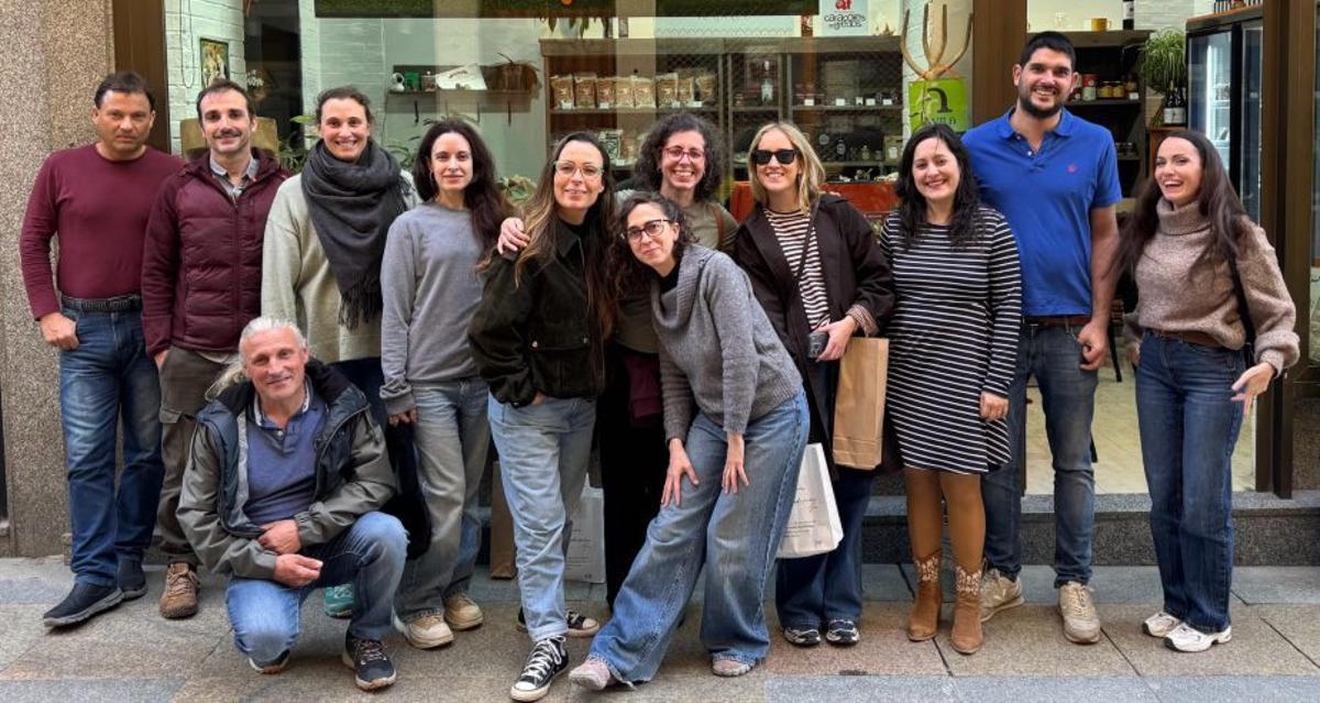 Grupo de Galicia Suroeste en el viaje a Ávila. | D.P.