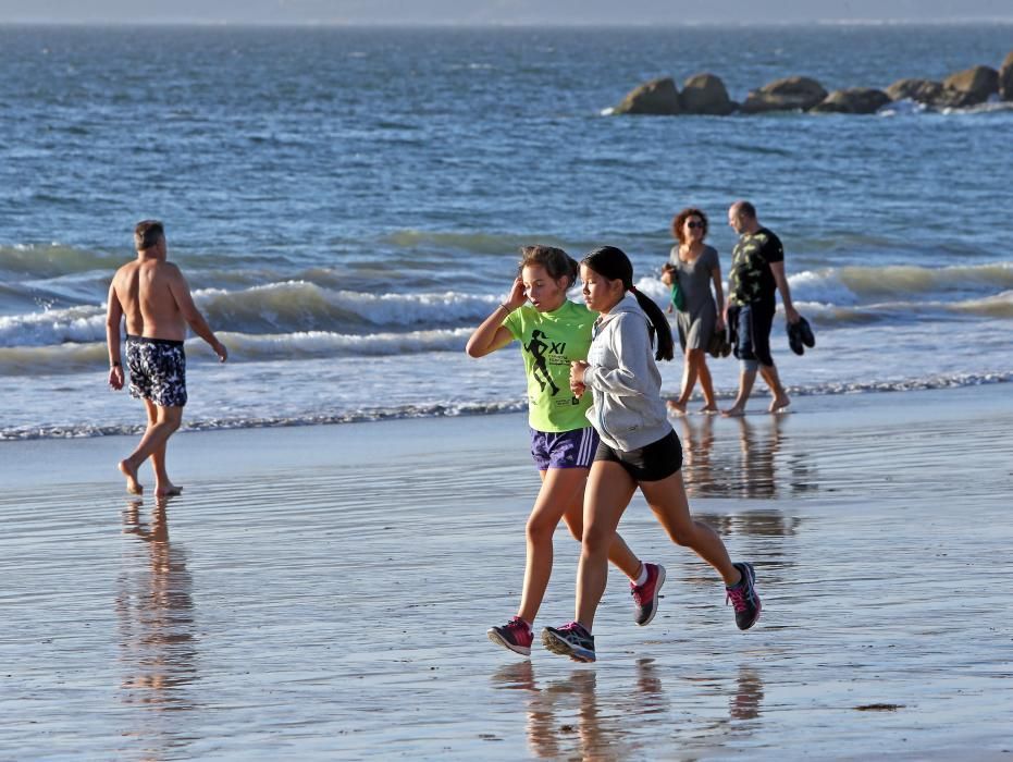 Otoño a 30 grados en las Rías Baixas