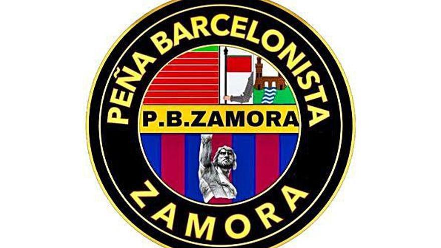 Escudo de la nueva asociación de seguidores blaugranas de Zamora.