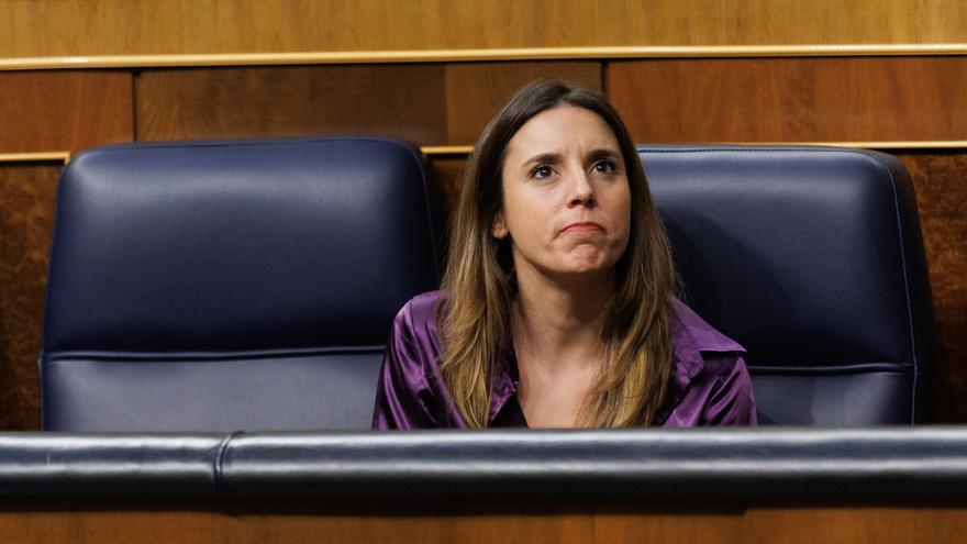 Irene Montero, al PP: “Dejen de crear inseguridad jurídica y cumplan las leyes feministas”