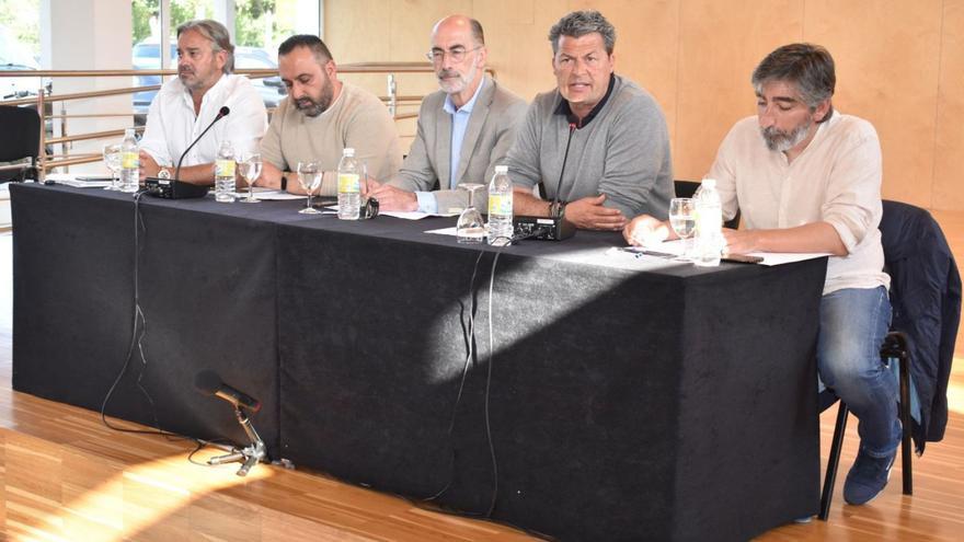 Debate electoral de los cinco candidatos en Sabarís