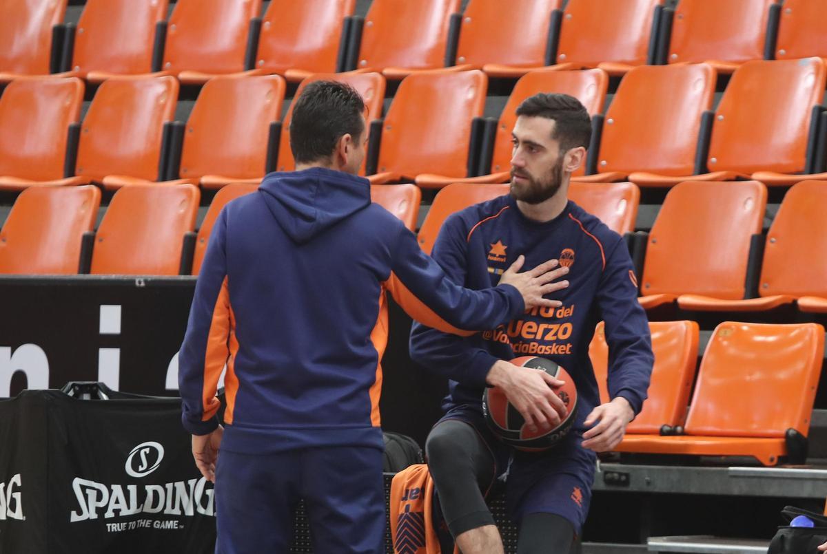 Joan Sastre, durante un entrenamiento esta temporada.