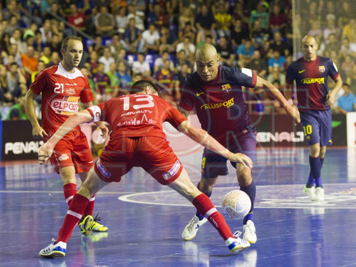 4º partido final liga Futbol Sala: Barça Alusport - ElPozo Murcia