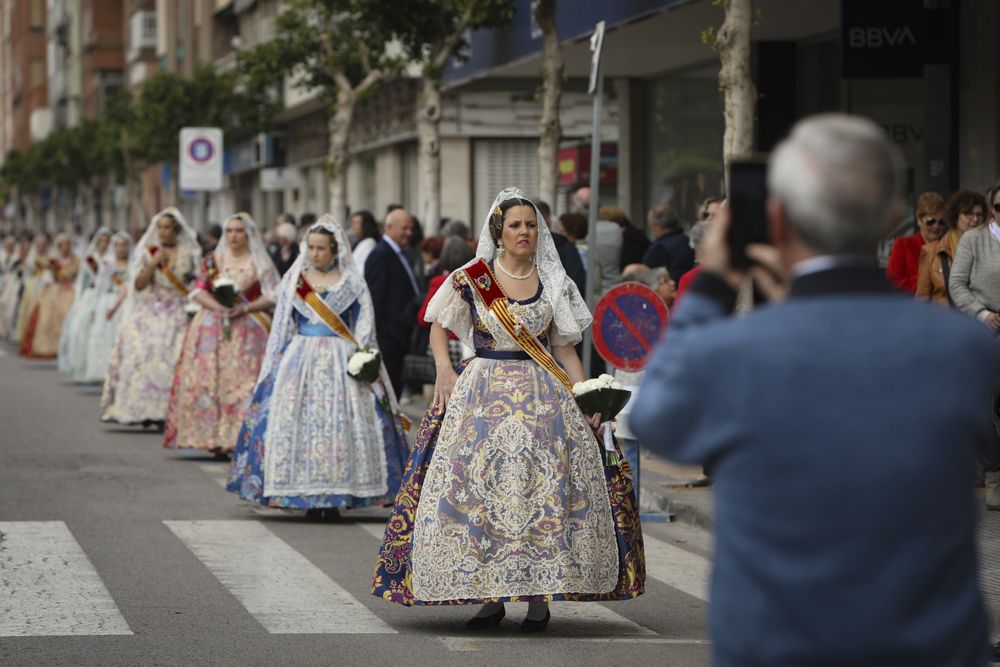 Los momentos más destacados de la Ofrenda en el Port de Sagunt