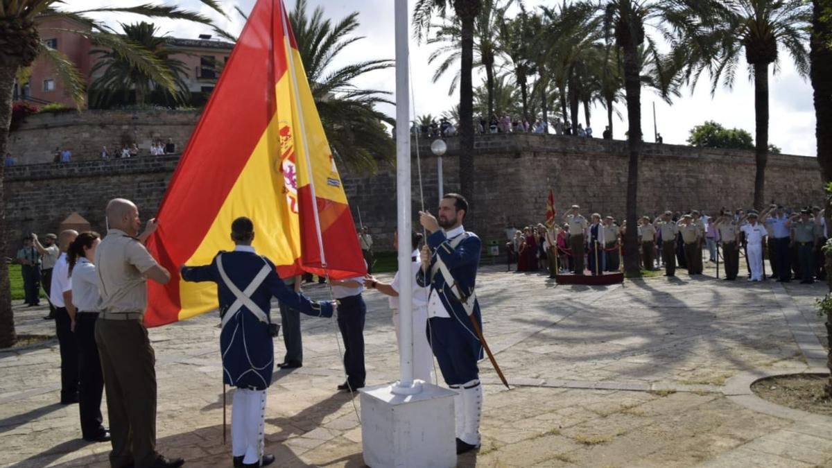 Las Fuerzas Armadas celebran su fiesta en el Parc de la Mar de Palma