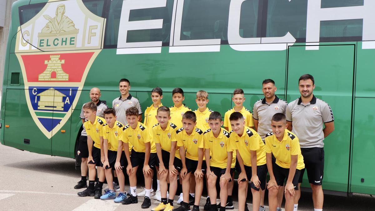 El equipo franjiverde viajó ayer a Villarreal para disputar el torneo