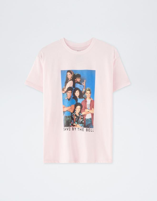 Camiseta 'Saved by the bell' de Pull&amp;Bear