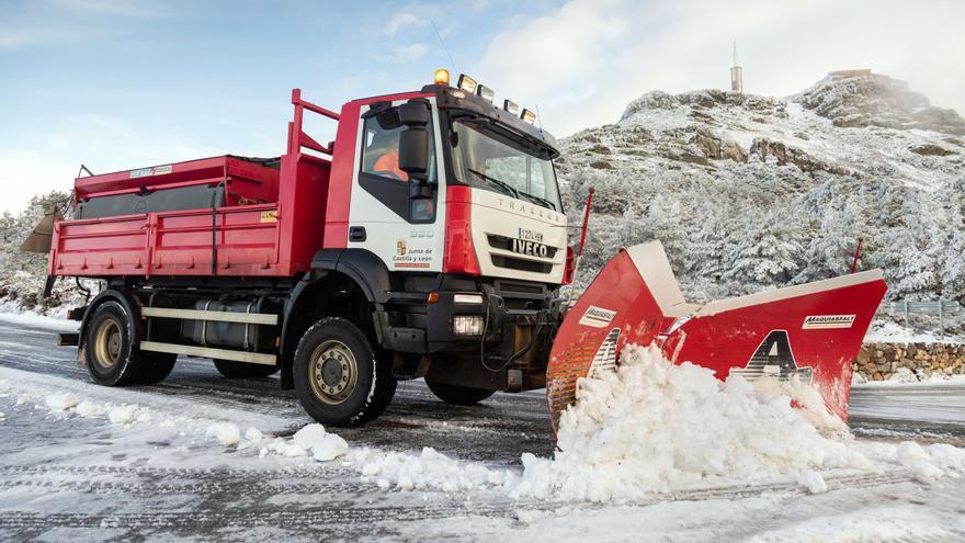 Las nevadas afectarán mañana al este de Castilla y León