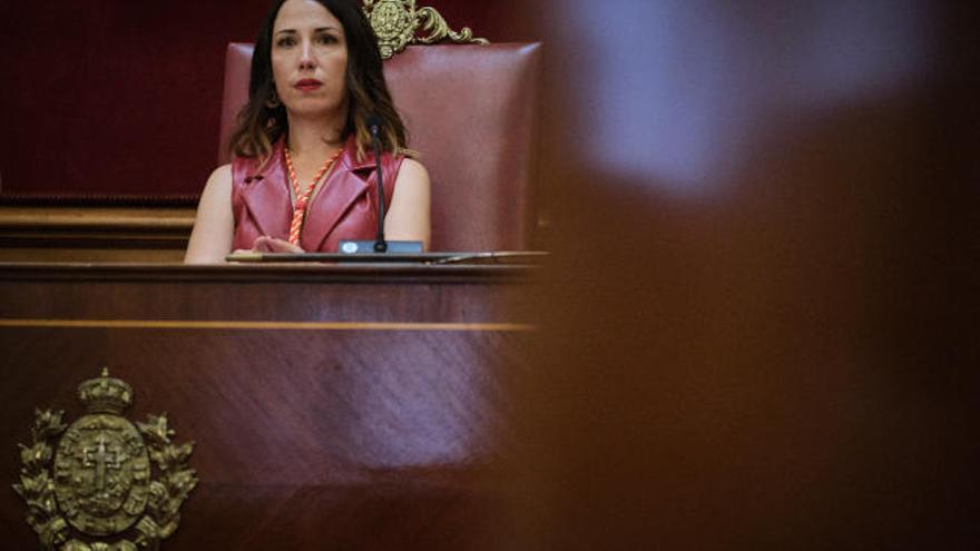 Patricia Hernández (PSC-PSOE) se convirtió el pasado sábado en la primera alcaldesa de Santa Cruz de Tenerife.