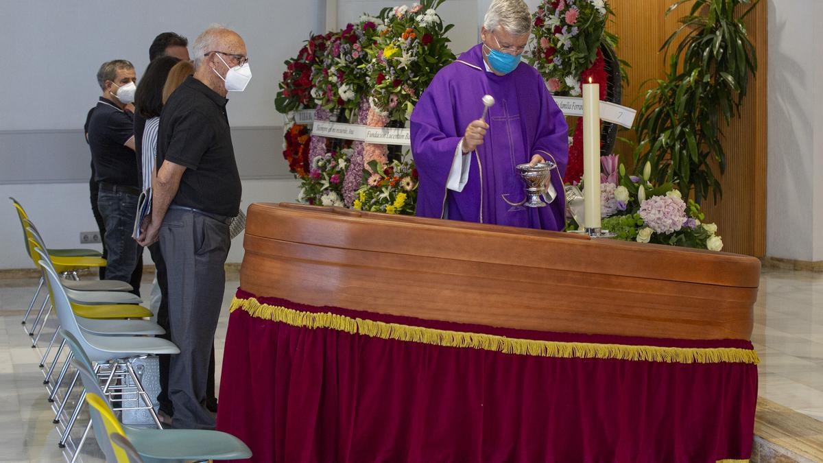 Funeral por Pedro Ferrándiz el pasado viernes