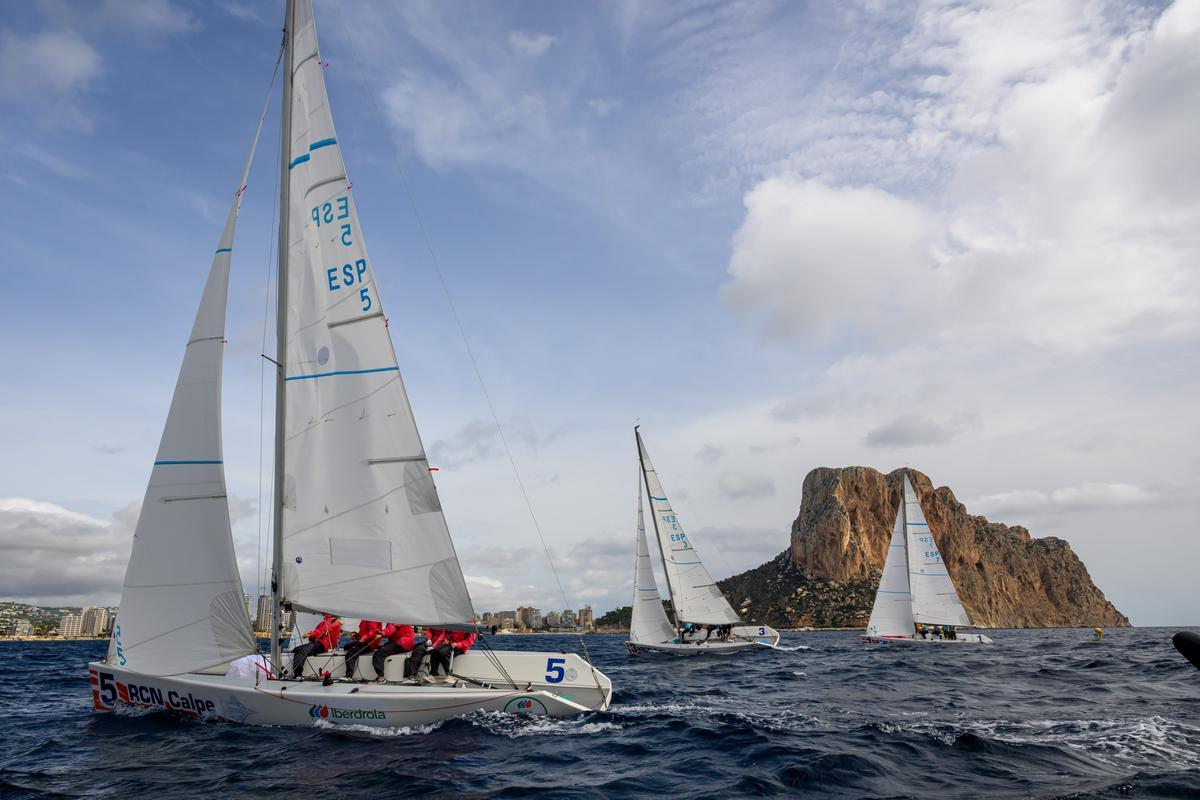 Participantes en la pasada edición de la Liga Iberdrola en Calpe.