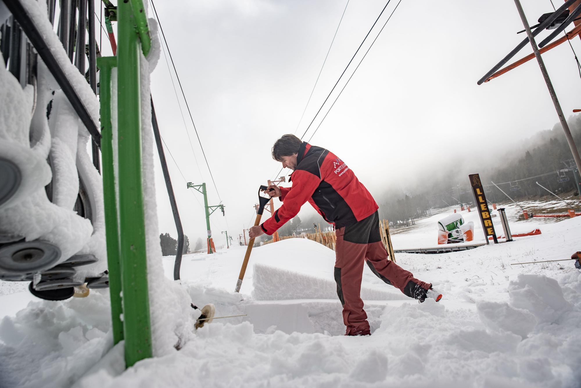 Obertura de l'estació d'esquí del Port del Comte per la temporada 2022-23