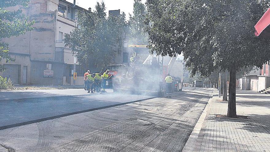 Nous treballs d’asfaltatge de calçades a Manresa: quins carrers es veuran afectats?