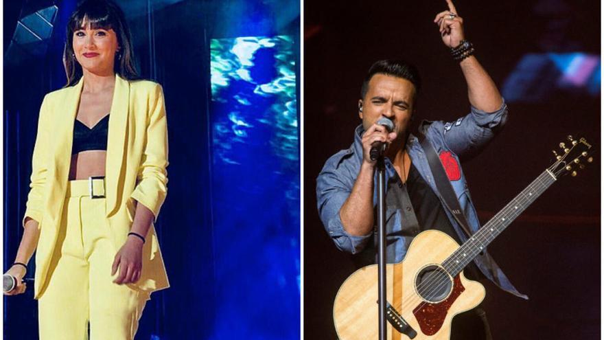 Aitana y Luis Fonsi estarán en la Feria de Julio.