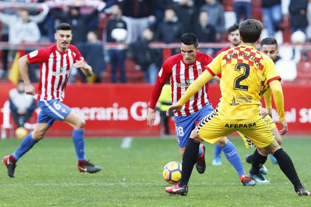 El Sporting - Nástic, en imágenes