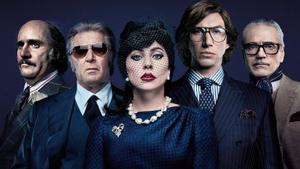 Imagen promocional de ’La casa Gucci’, con Jared Leto, Al Pacino, Lady Gaga, Adam Driver y Jeremy Irons