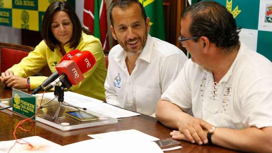 Imagen de la presentación del campeonato celebrada ayer en Caja Rural.