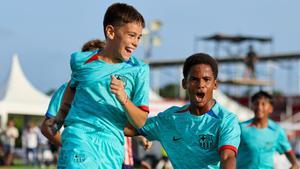 El Barça ya está en las semis de The Football Games Cancún