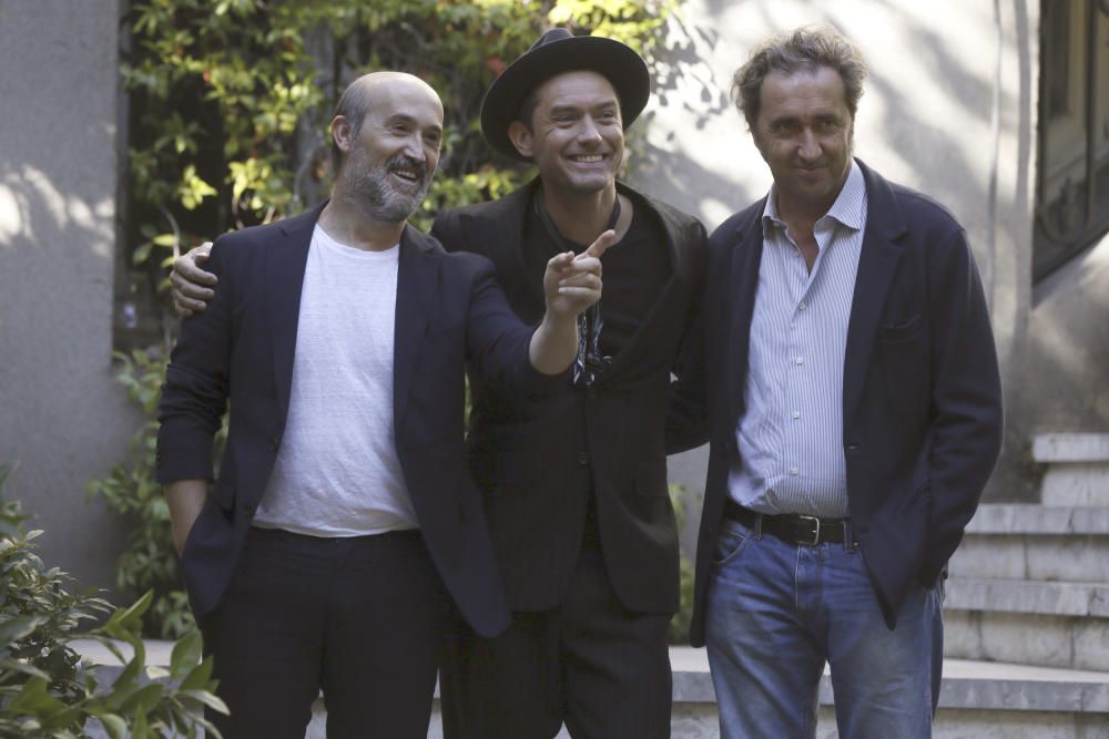 Jude Law y Javier Cámara presentan 'The Young Pope'