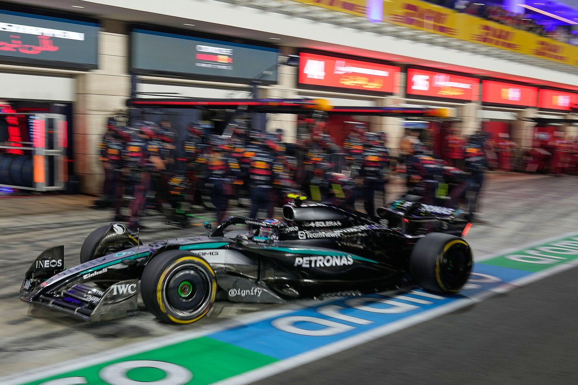 El GP de Qatar de Fórmula 1, en imágenes.