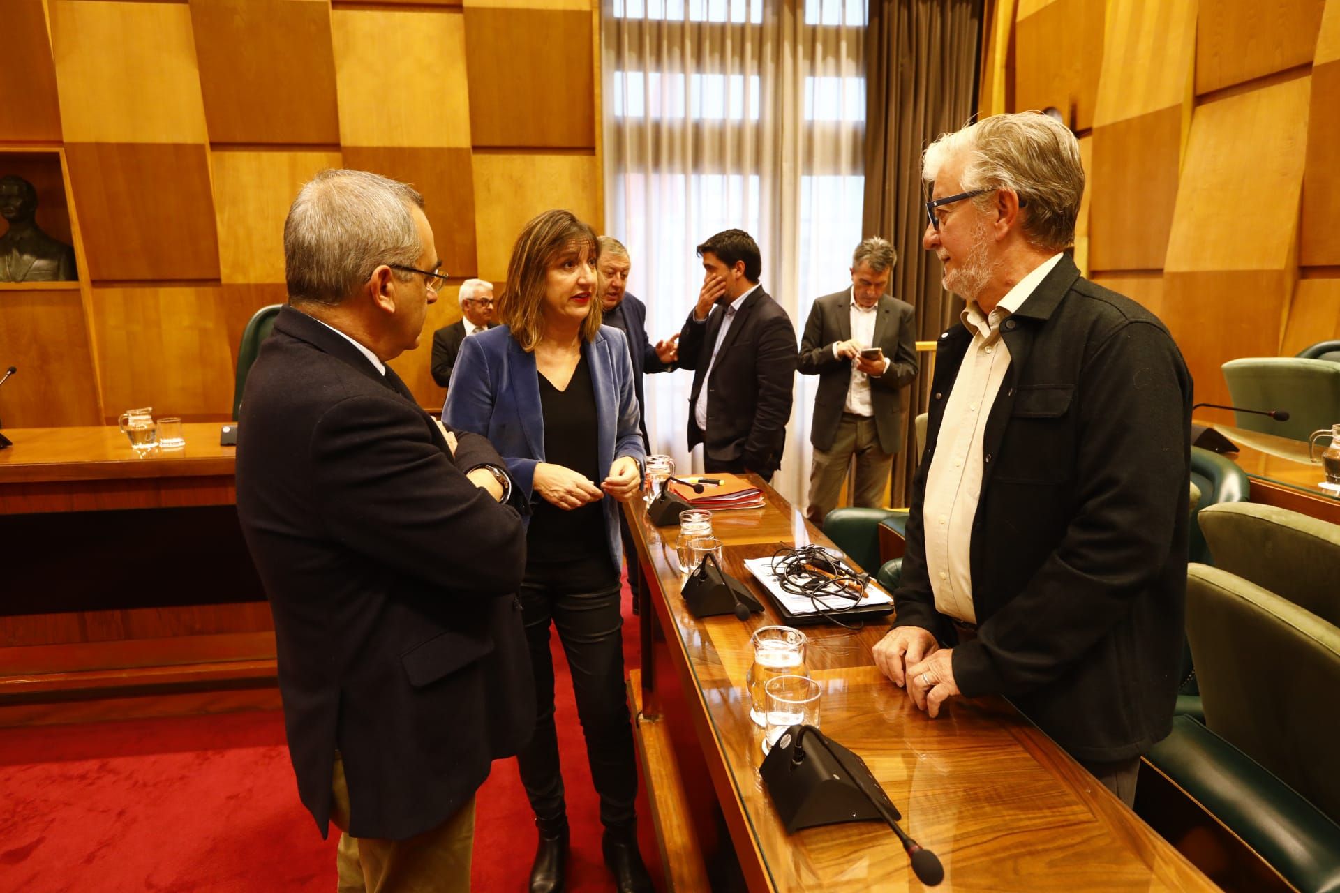 Fotogalería | Pleno del Ayuntamiento de Zaragoza con el futuro de La Romareda en juego