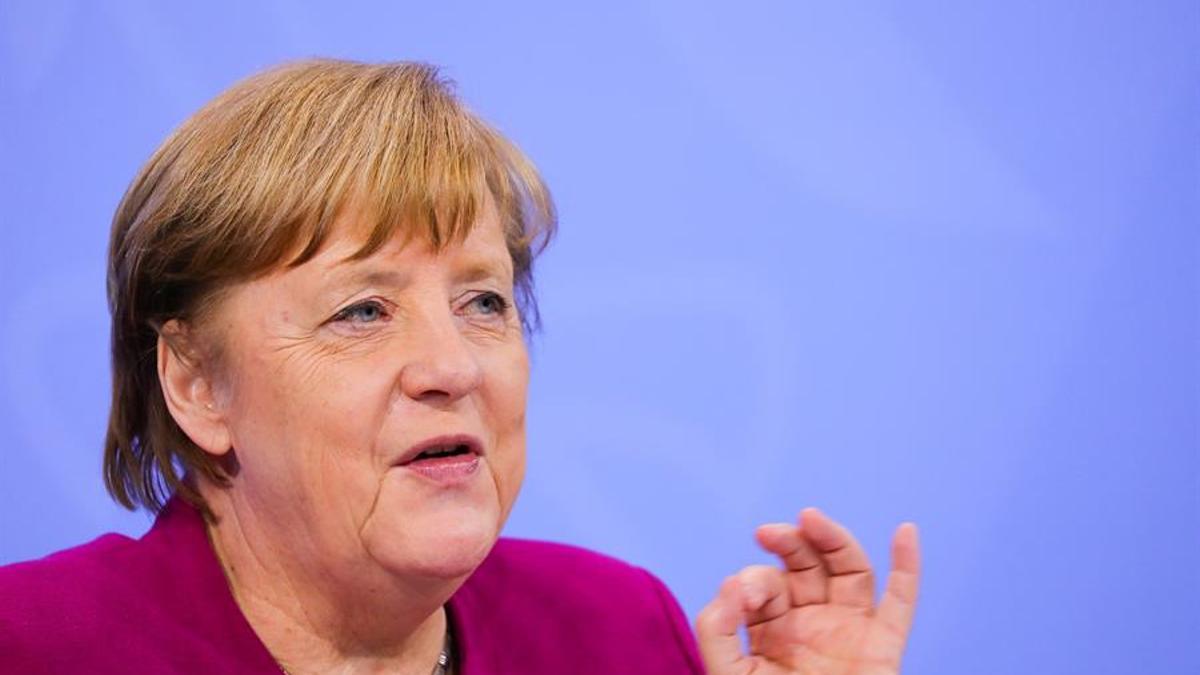 La canciller alemana Angela Merkel