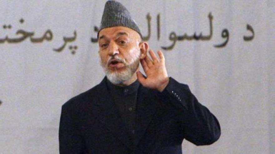 Karzai pide a los talibanes que &quot;aprendan la lección&quot;