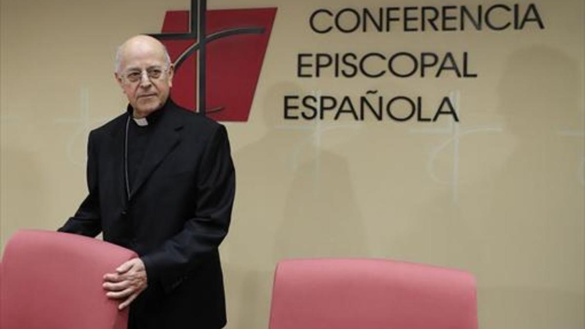 El cardenal Ricardo Blázquez, presidente de la Conferencia Episcopal.