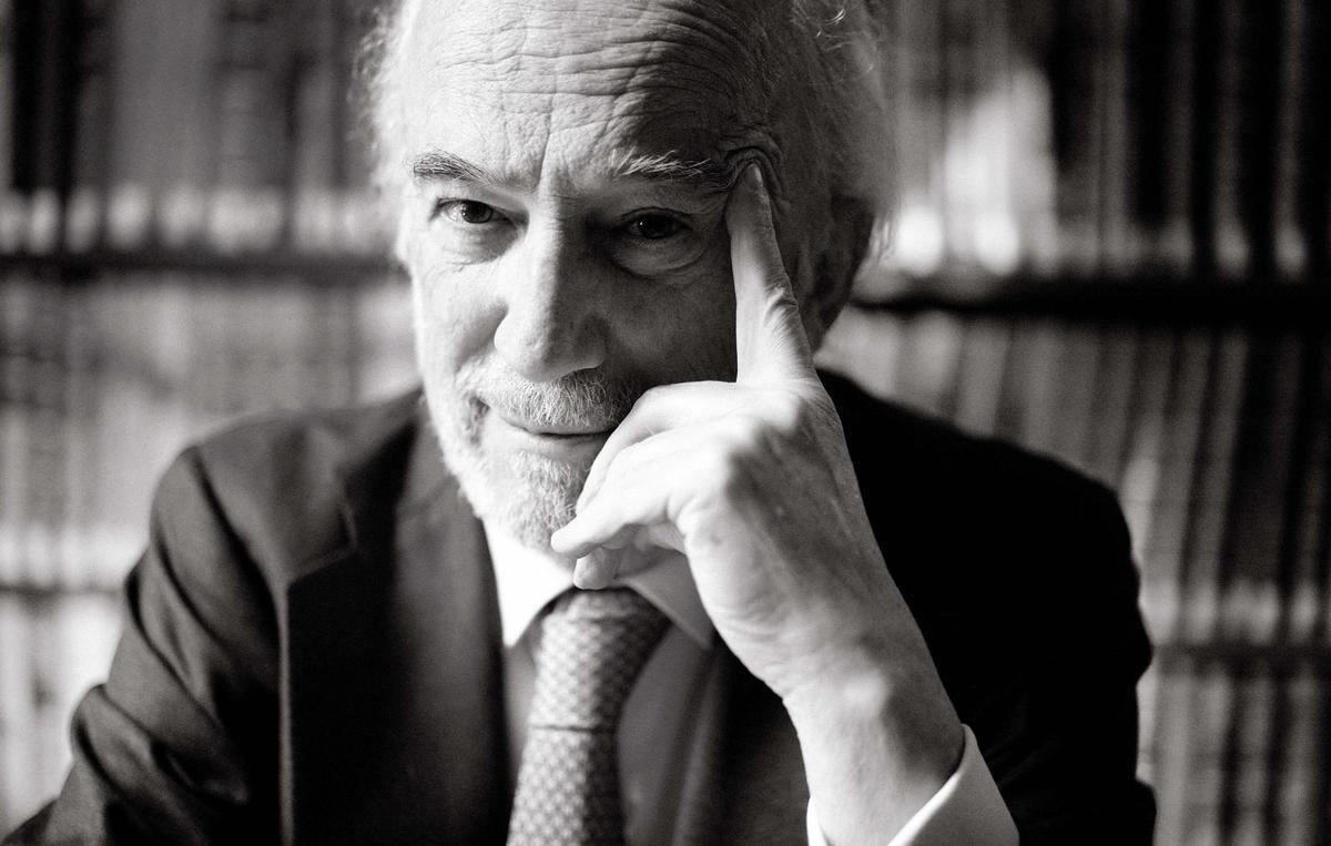 Santiago Muñoz Machado, director de la RAE, fotografiado en la sede de la institución en Madrid.